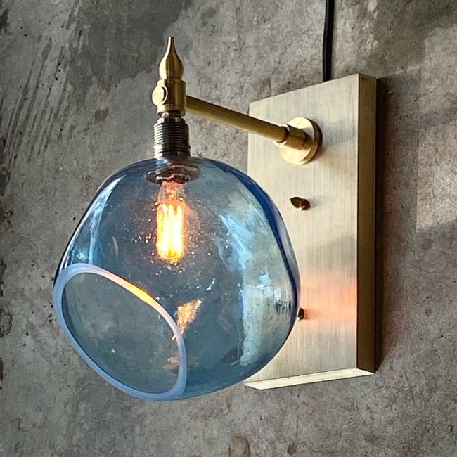 Cambria Modern Blown Glass Sconce